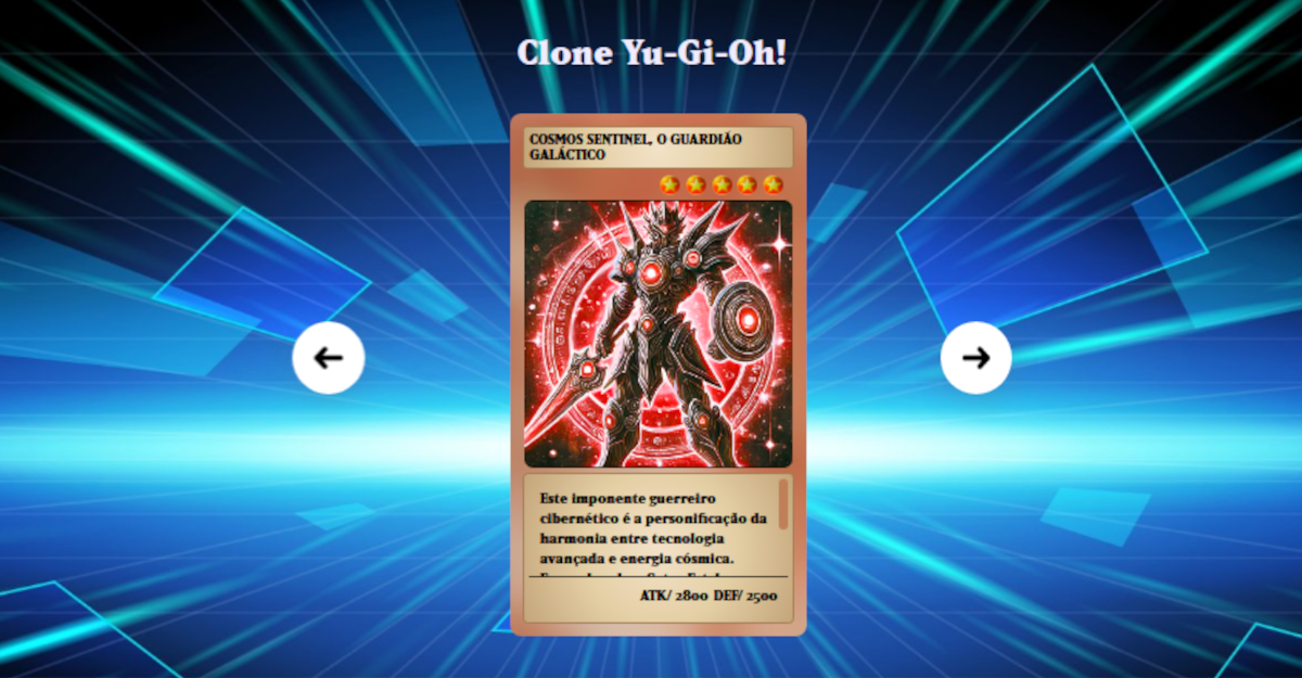 Projeto Clone Yu-gi-oh